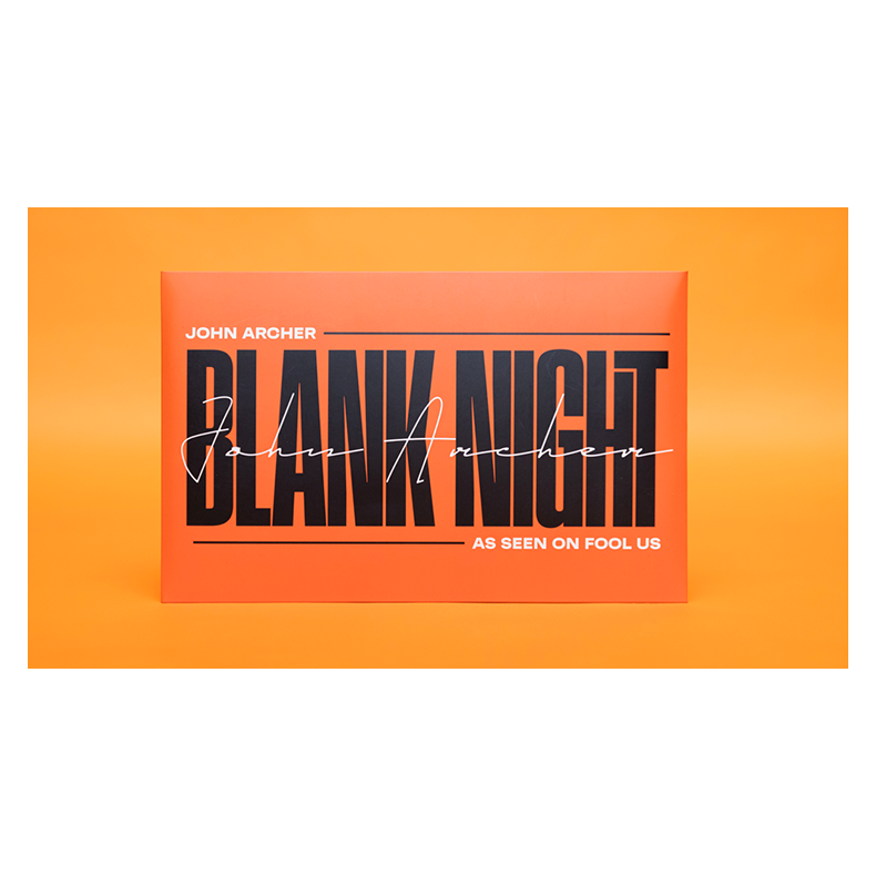 Blank Night 2025 Edition by John Archer