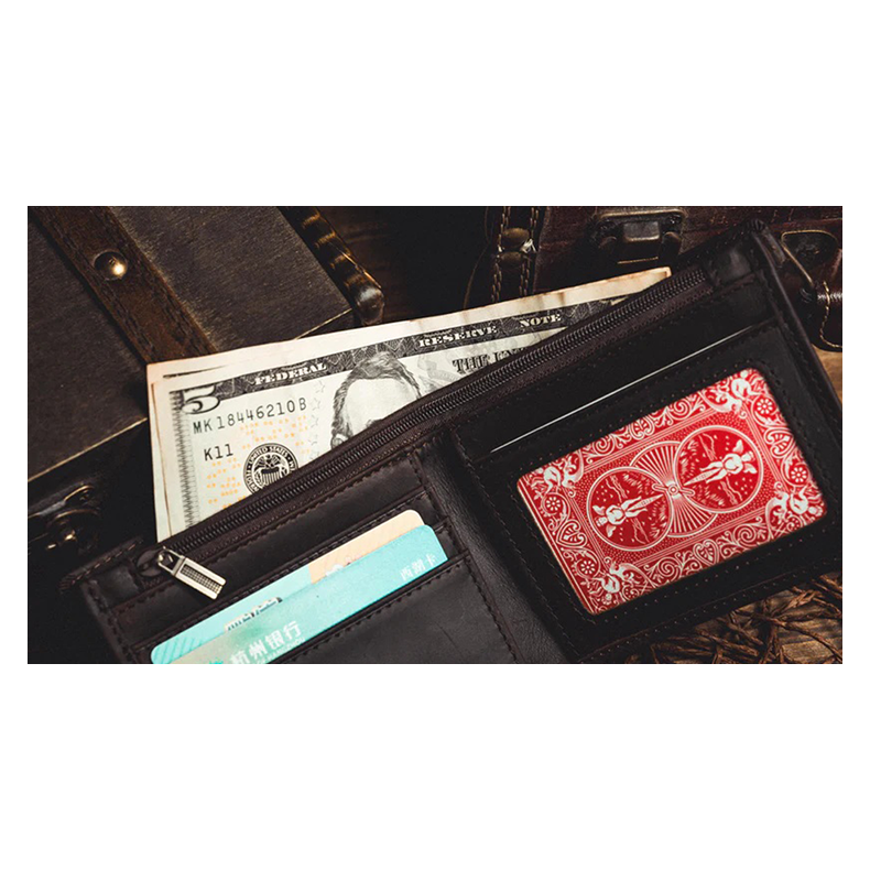 Deck Switch Wallet by Long Long &amp; Bacon Magic