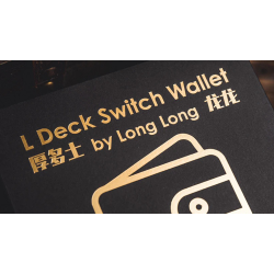 Deck Switch Wallet by Long Long &amp; Bacon Magic