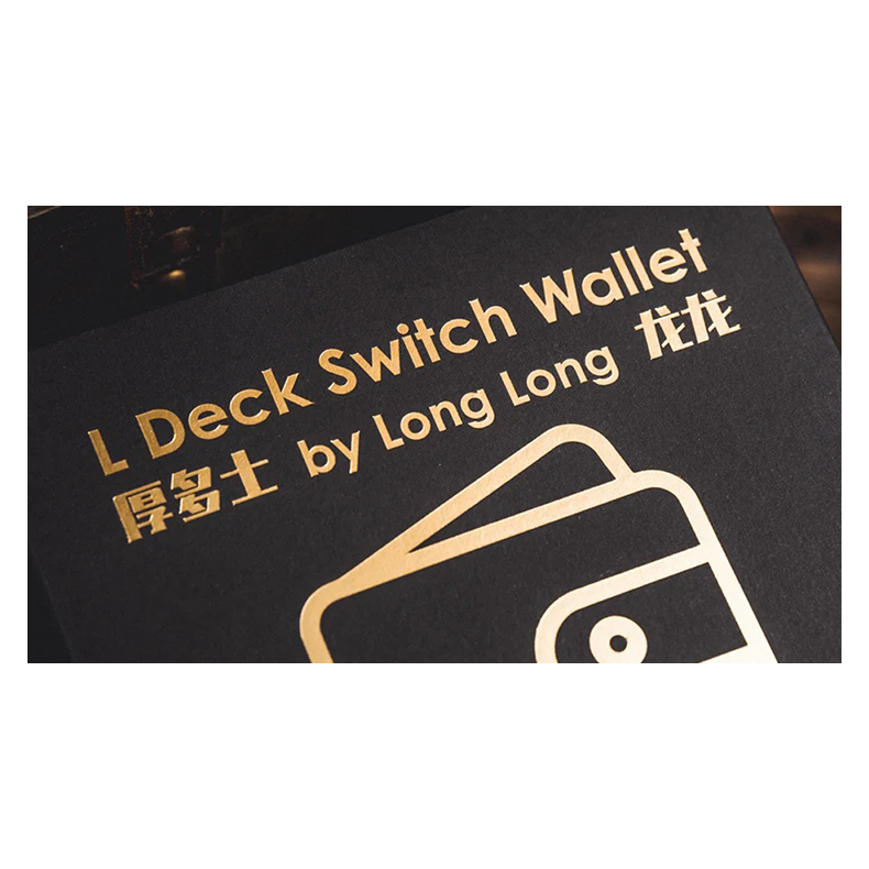 Deck Switch Wallet by Long Long &amp; Bacon Magic