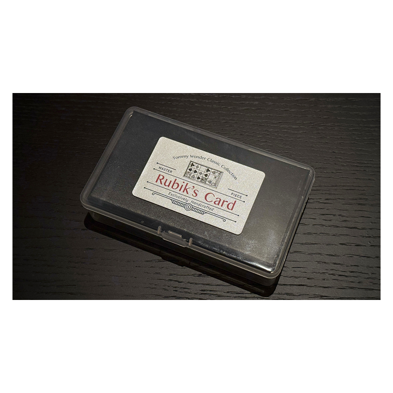 Tommy Wonder Classic Collection Rubik's Card.