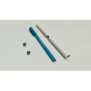 Steel Ball Through Pen by The Essel Magic