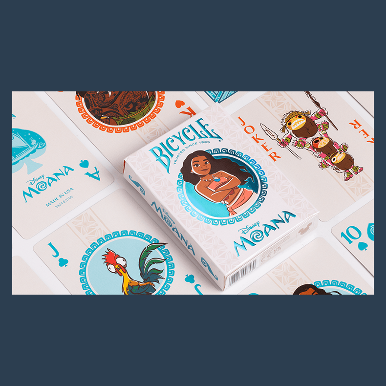 Bicycle Moana Playing Cards by US Playing Card