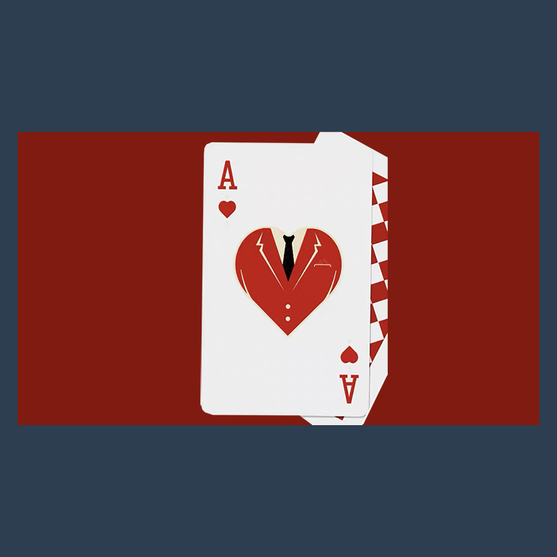 Luck Comes Easy Playing Cards