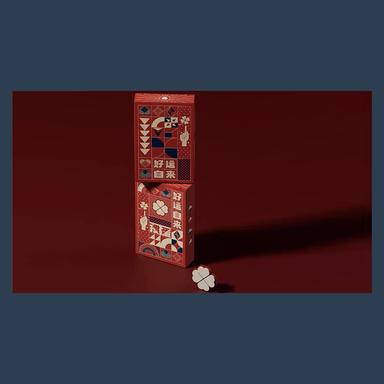 Luck Comes Easy Playing Cards