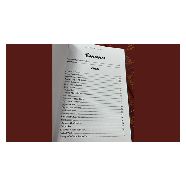 X Alas Chris &amp; Jones (Softcover)