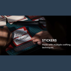 Tornado Bottle Sticker Refill (20 Stickers) by Red Tsai and Aaron Hsing