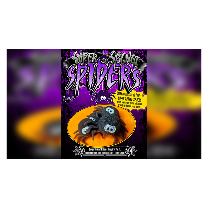 Super Sponge Spiders Sponge Ball Set