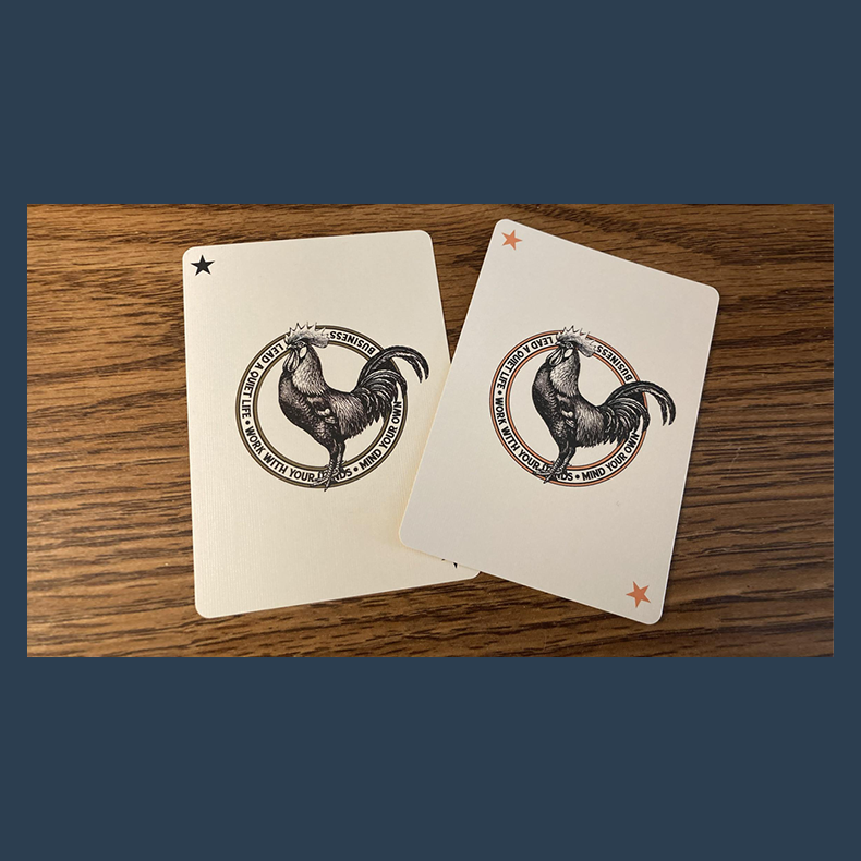 Limited No.13 Table Players Vol.15 Playing Cards by Kings Wild Project