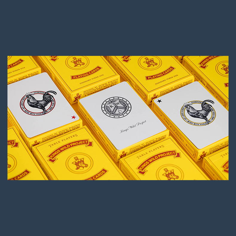 Limited No.13 Table Players Vol.16 Playing Cards by Kings Wild Project