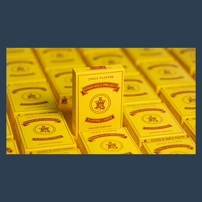 Limited No.13 Table Players Vol.16 Playing Cards by Kings Wild Project