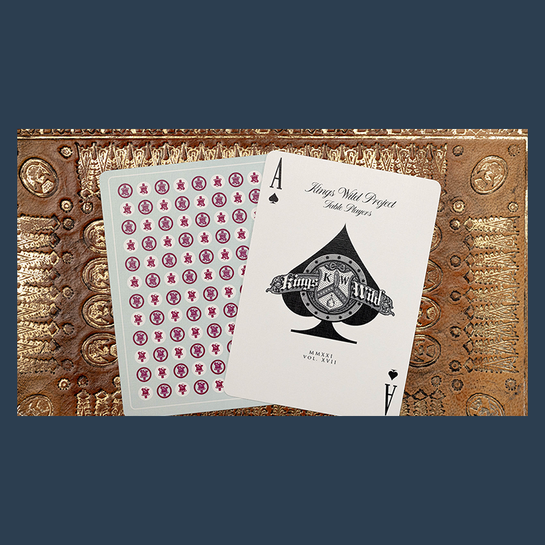 Limited No.13 Table Players Vol.17 Playing Cards by Kings Wild Project