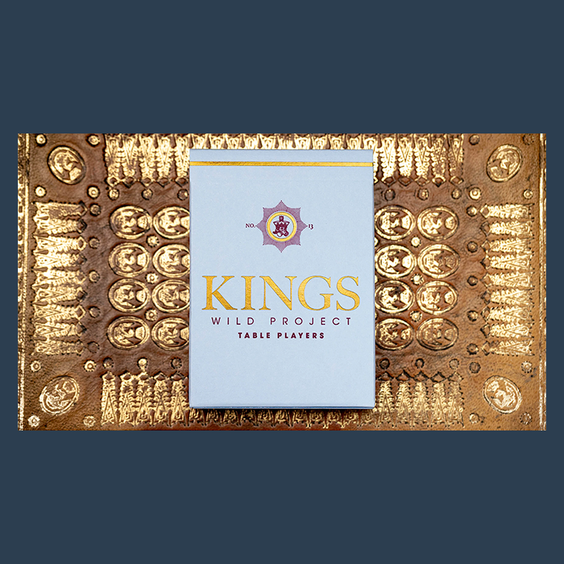 Limited No.13 Table Players Vol.17 Playing Cards by Kings Wild Project