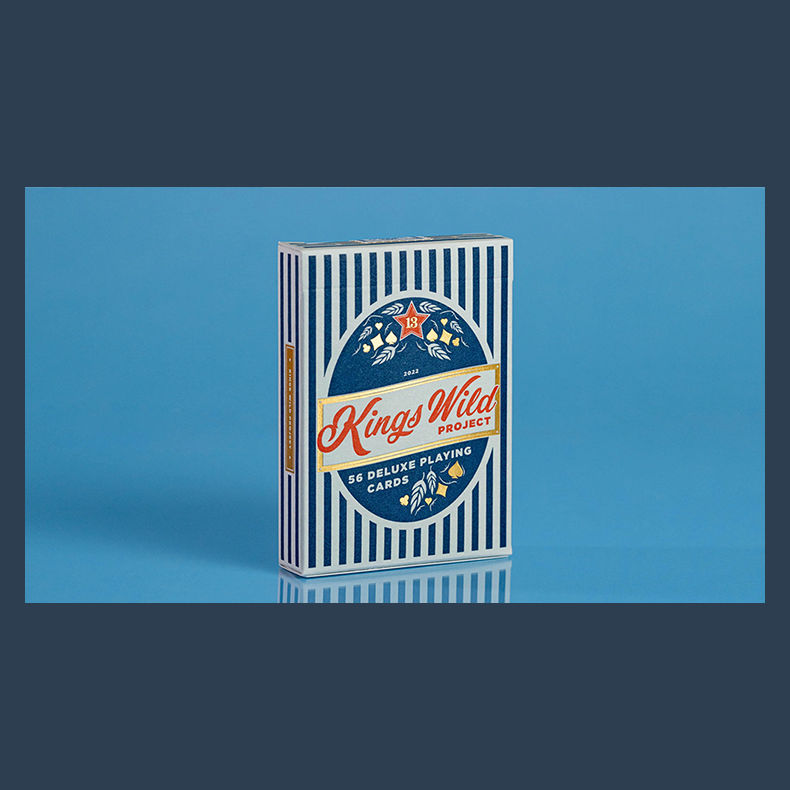 Limited No.13 Table Players Vol.18 Playing Cards by Kings Wild Project