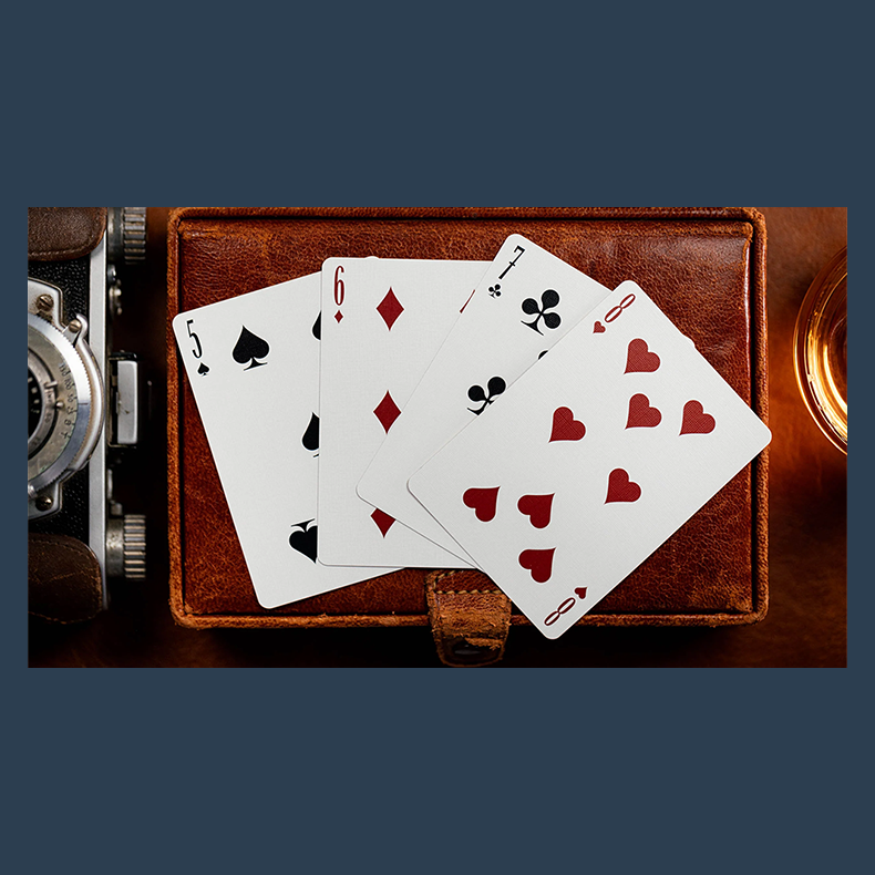 Limited No.13 Table Players Vol.19 Playing Cards by Kings Wild Project