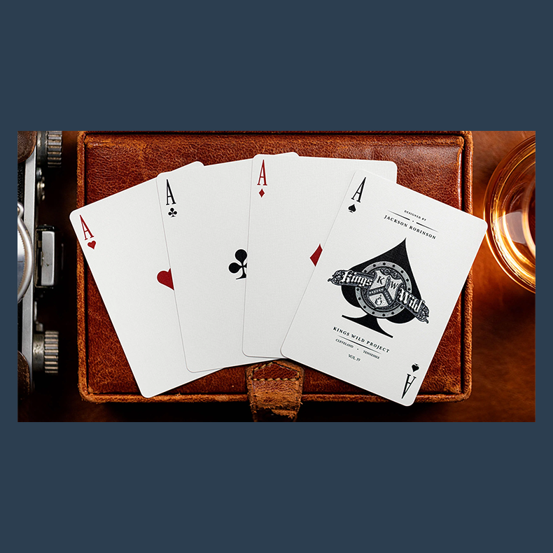 Limited No.13 Table Players Vol.19 Playing Cards by Kings Wild Project
