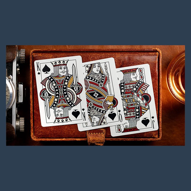 Limited No.13 Table Players Vol.19 Playing Cards by Kings Wild Project