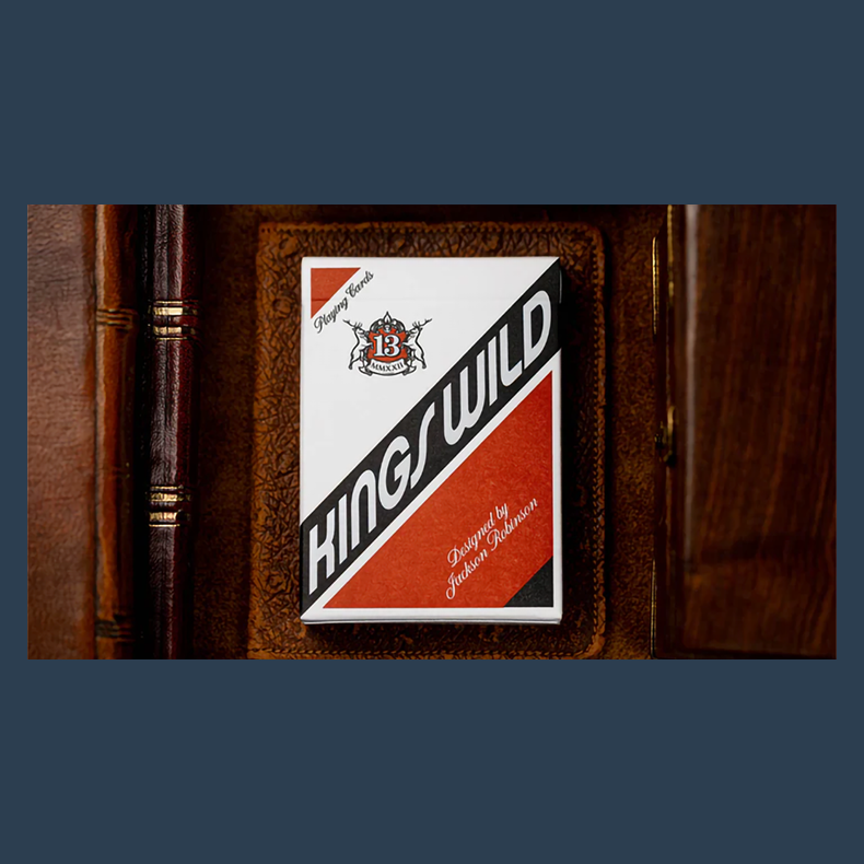 Limited No.13 Table Players Vol.21 Playing Cards by Kings Wild Project