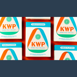 Limited No.13 Table Players Vol.22 Playing Cards by Kings Wild Project