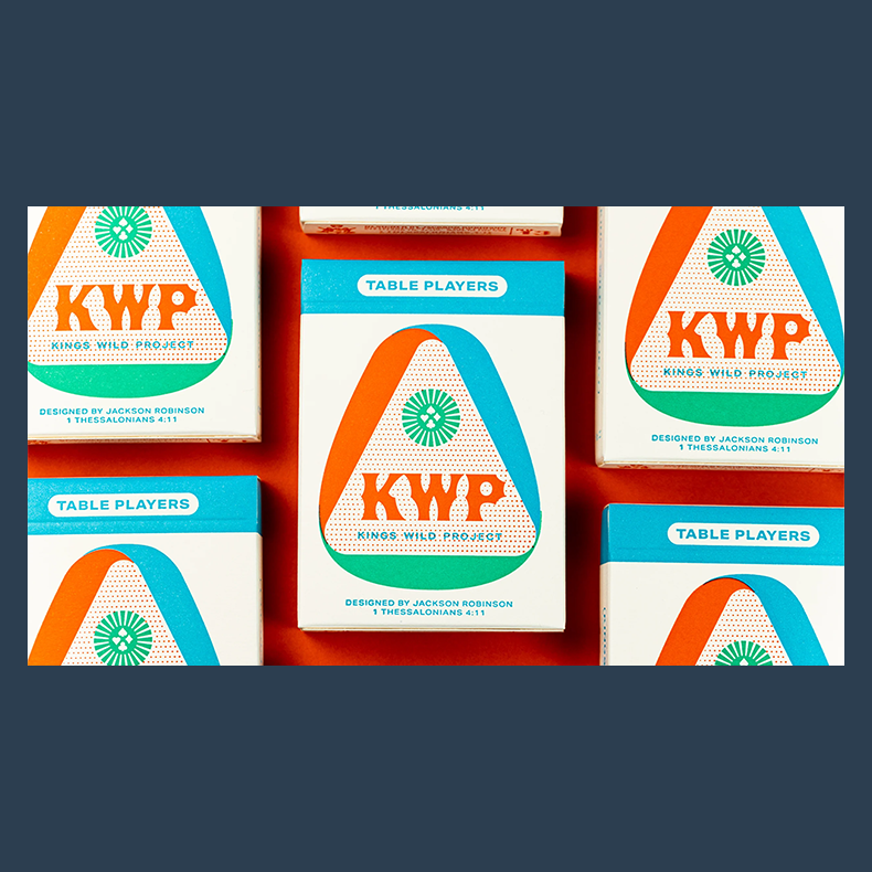 Limited No.13 Table Players Vol.22 Playing Cards by Kings Wild Project