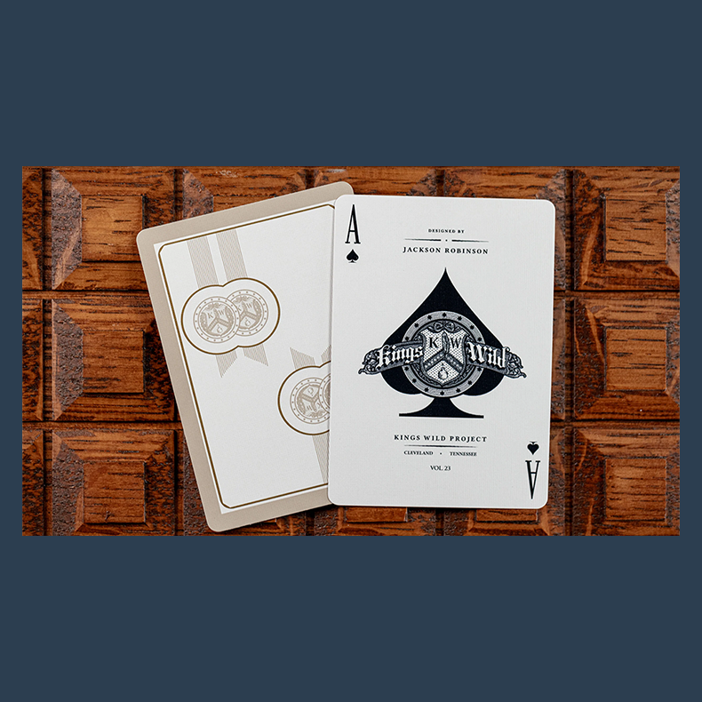 Limited No.13 Table Players Vol.23 Playing Cards by Kings Wild Project