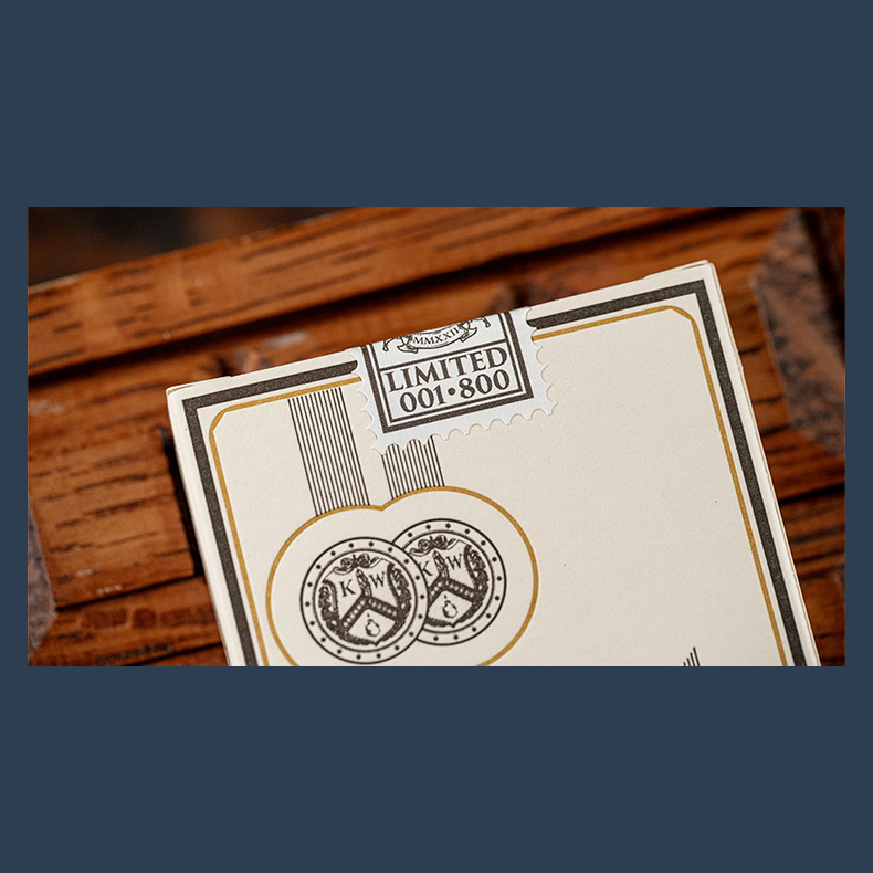Limited No.13 Table Players Vol.23 Playing Cards by Kings Wild Project