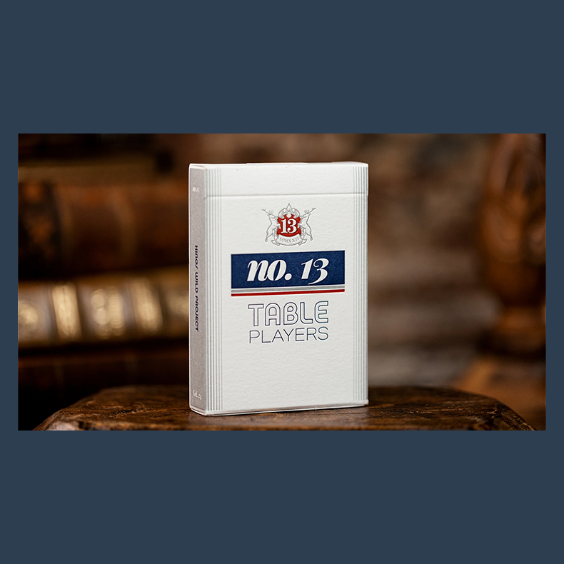Limited No.13 Table Players Vol.24 Playing Cards by Kings Wild Project