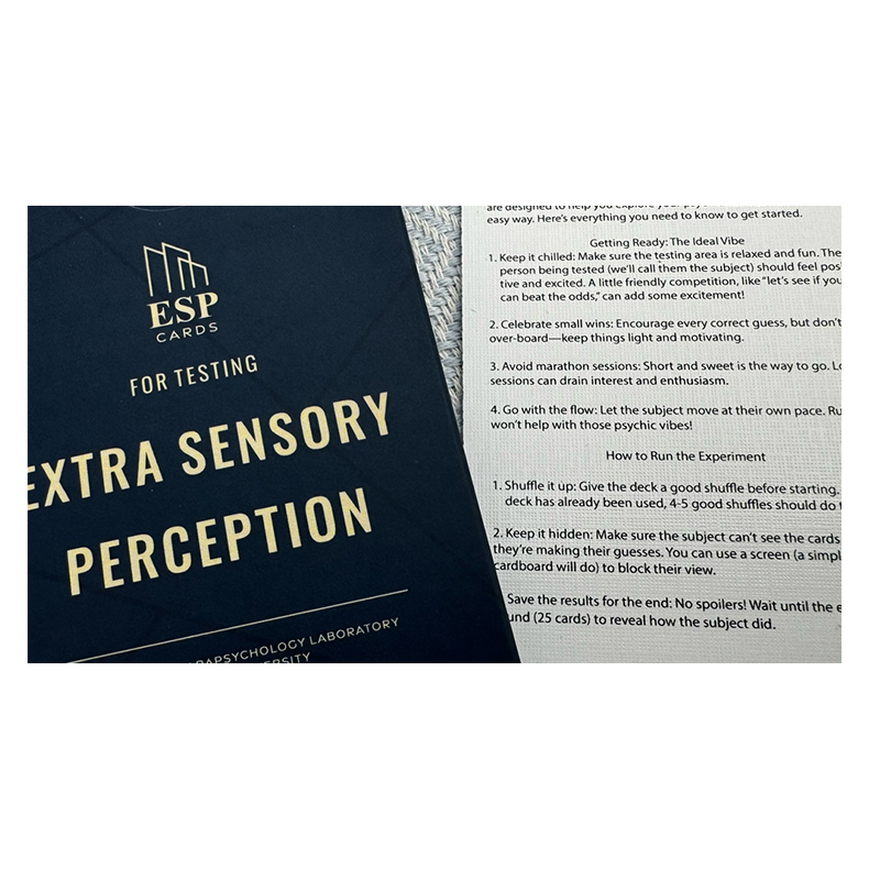 ESP Testing Cards by Dead Rebel Magic