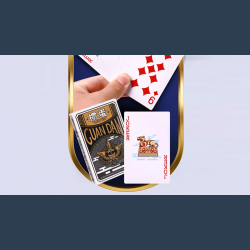GUAN DAM -Warriors of the Three Kingdoms (Black) Playing Cards by YOKAGAME