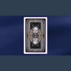 GUAN DAM -Warriors of the Three Kingdoms (Black) Playing Cards by YOKAGAME