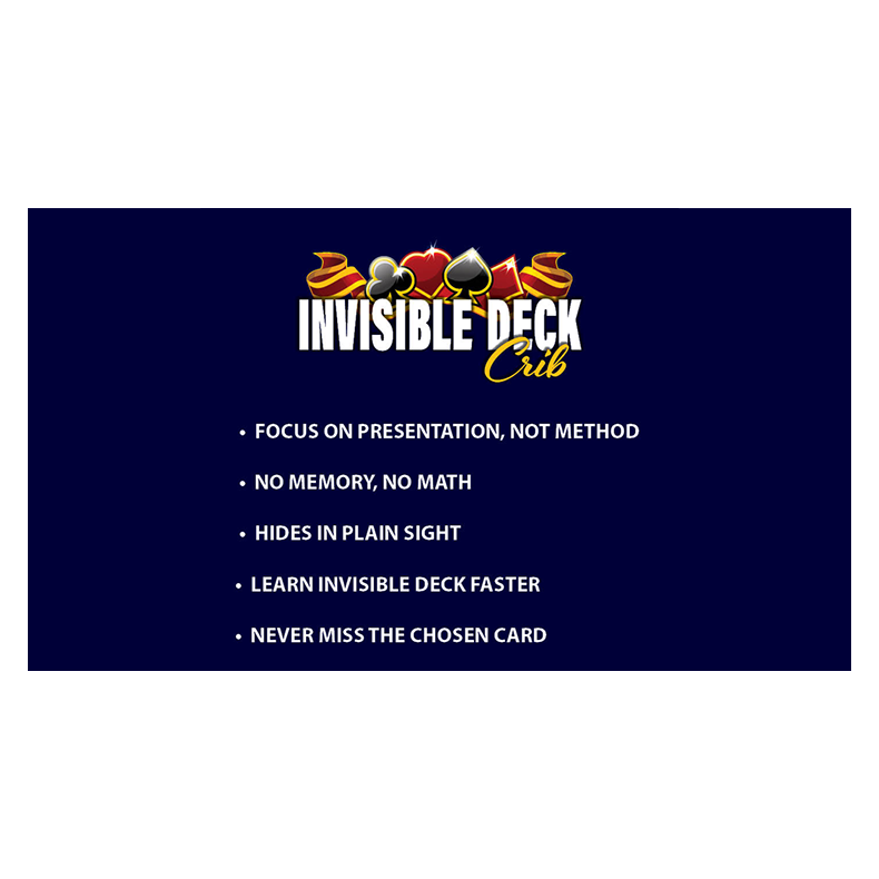 Invisible Deck Crib by Charlie Roper