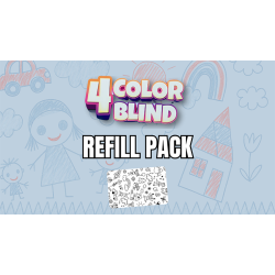 4 Color Blind Refill by Guillaume Bienne
