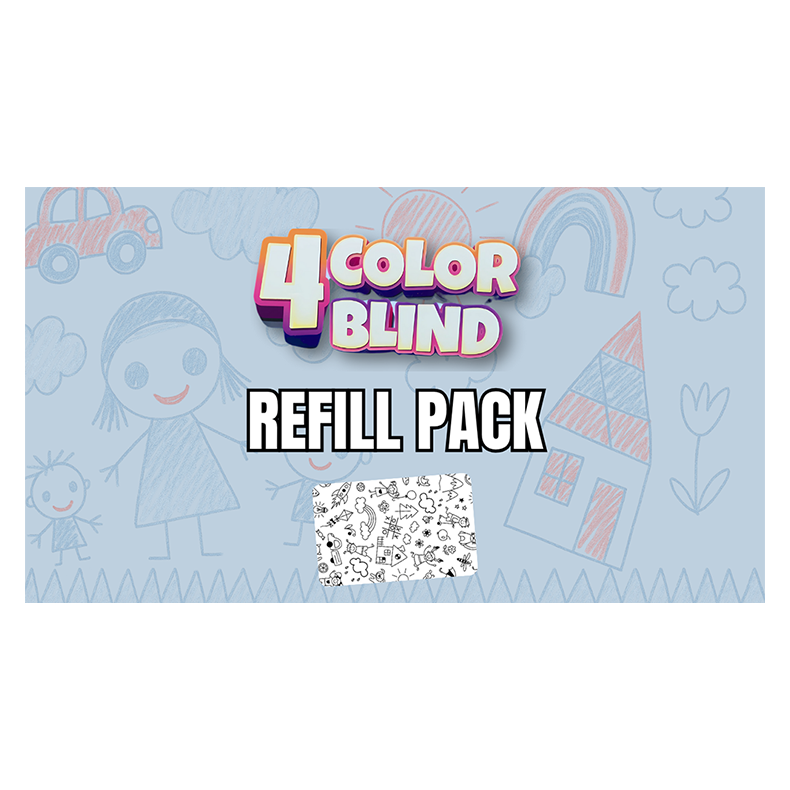 4 Color Blind Refill by Guillaume Bienne