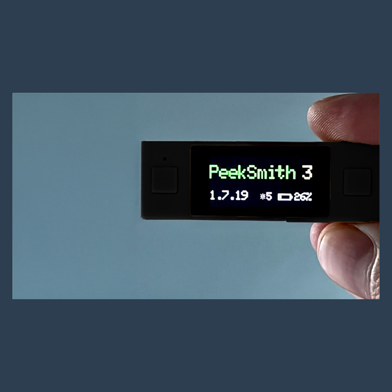 PeekSmith 3 (Black) by Electricks