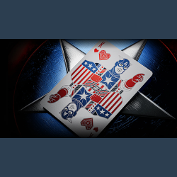 Captain America Playing Cards by theory11