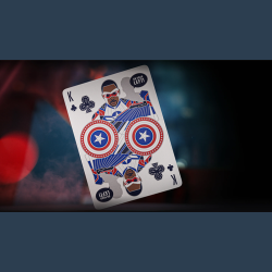Captain America Playing Cards by theory11