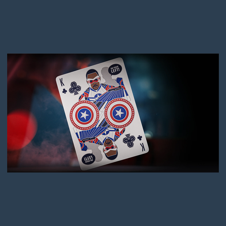 Captain America Playing Cards by theory11