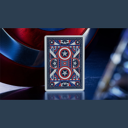 Captain America Playing Cards by theory11