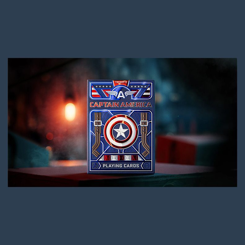 Captain America Playing Cards by theory11