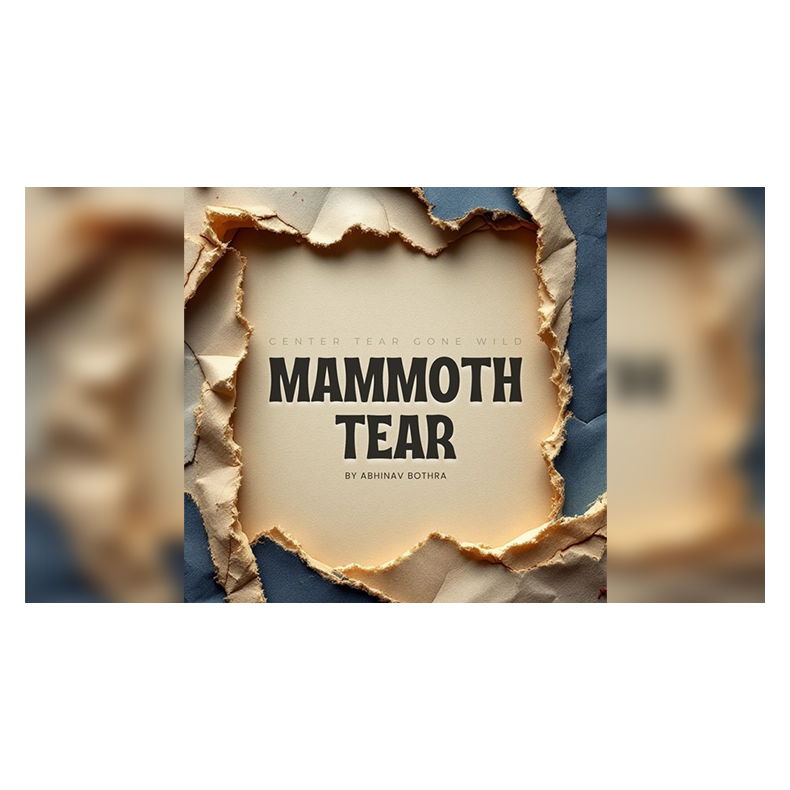 Mammoth Tear by Abhinav Bothra video DOWNLOAD