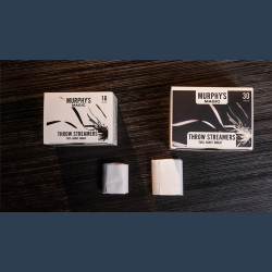 Throw Streamers 12 pk. (White / 30 Head)