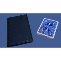 Mini Bombshell Wallet (Black Smooth) by CAHYO