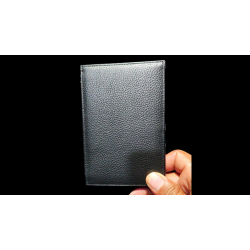 Mini Bombshell Wallet (Black Pebble) by CAHYO