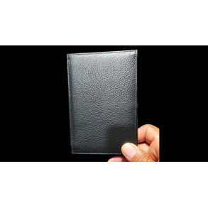 Mini Bombshell Wallet (Black Pebble) by CAHYO