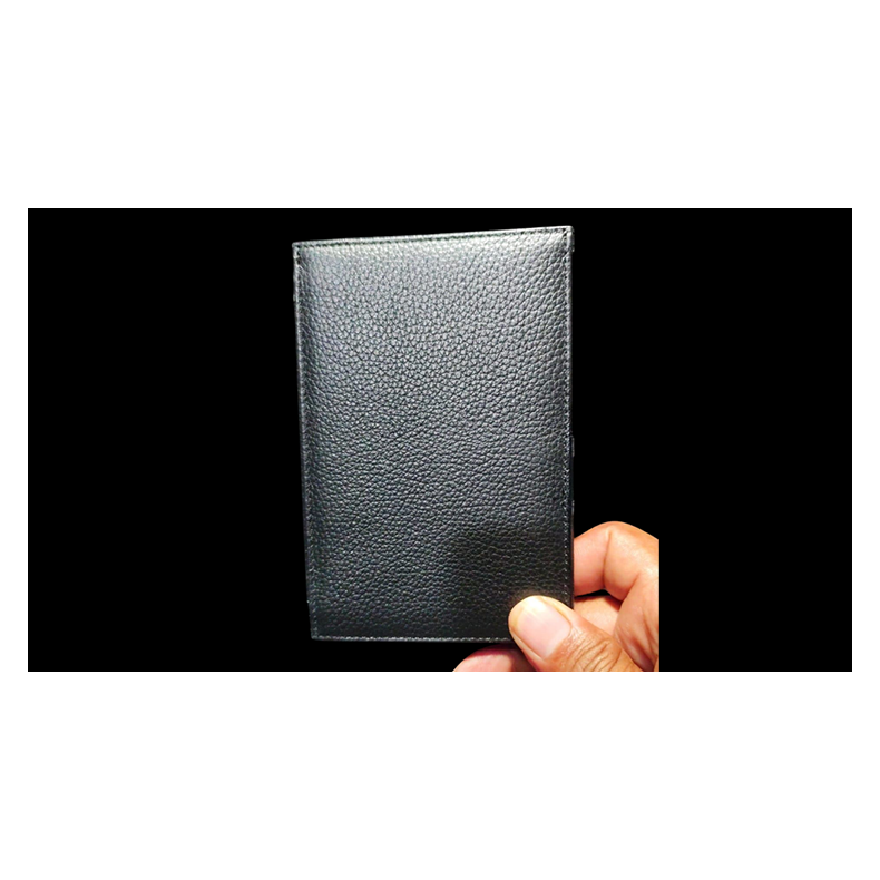 Mini Bombshell Wallet (Black Pebble) by CAHYO