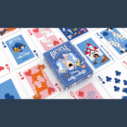 Bicycle Disney Cats and Dogs Playing Cards by US Playing Card