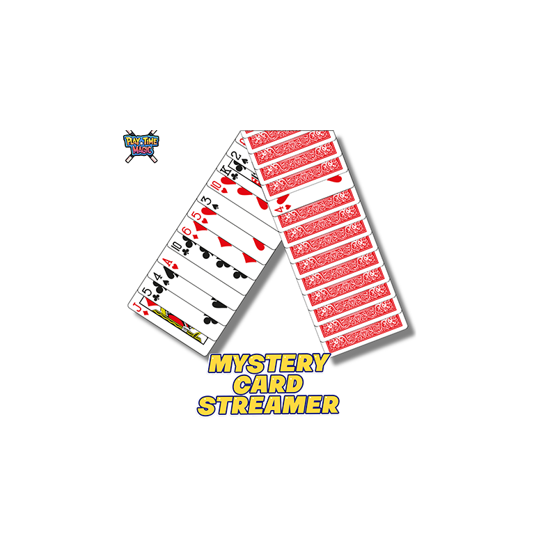 Mystery Card Streamer by PlayTime Magic DEFMA