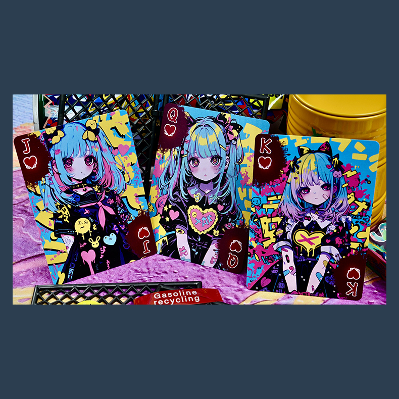 Shinjuku Spray Girls V1 Playing Cards