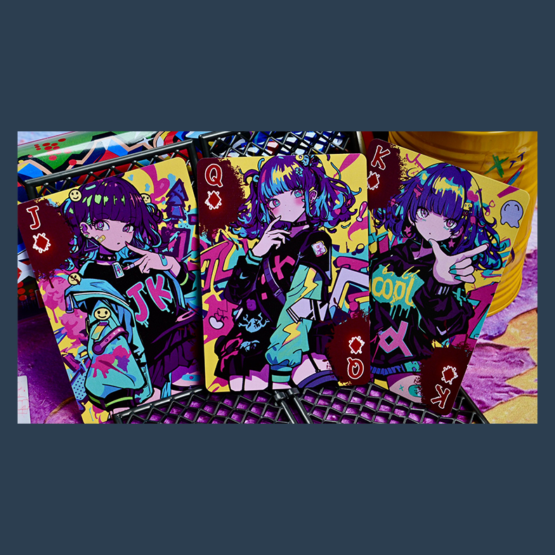 Shinjuku Spray Girls V1 Playing Cards