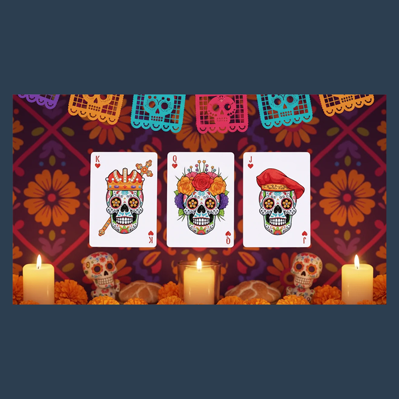 Day of the Dead Playing Cards by Puckator UK